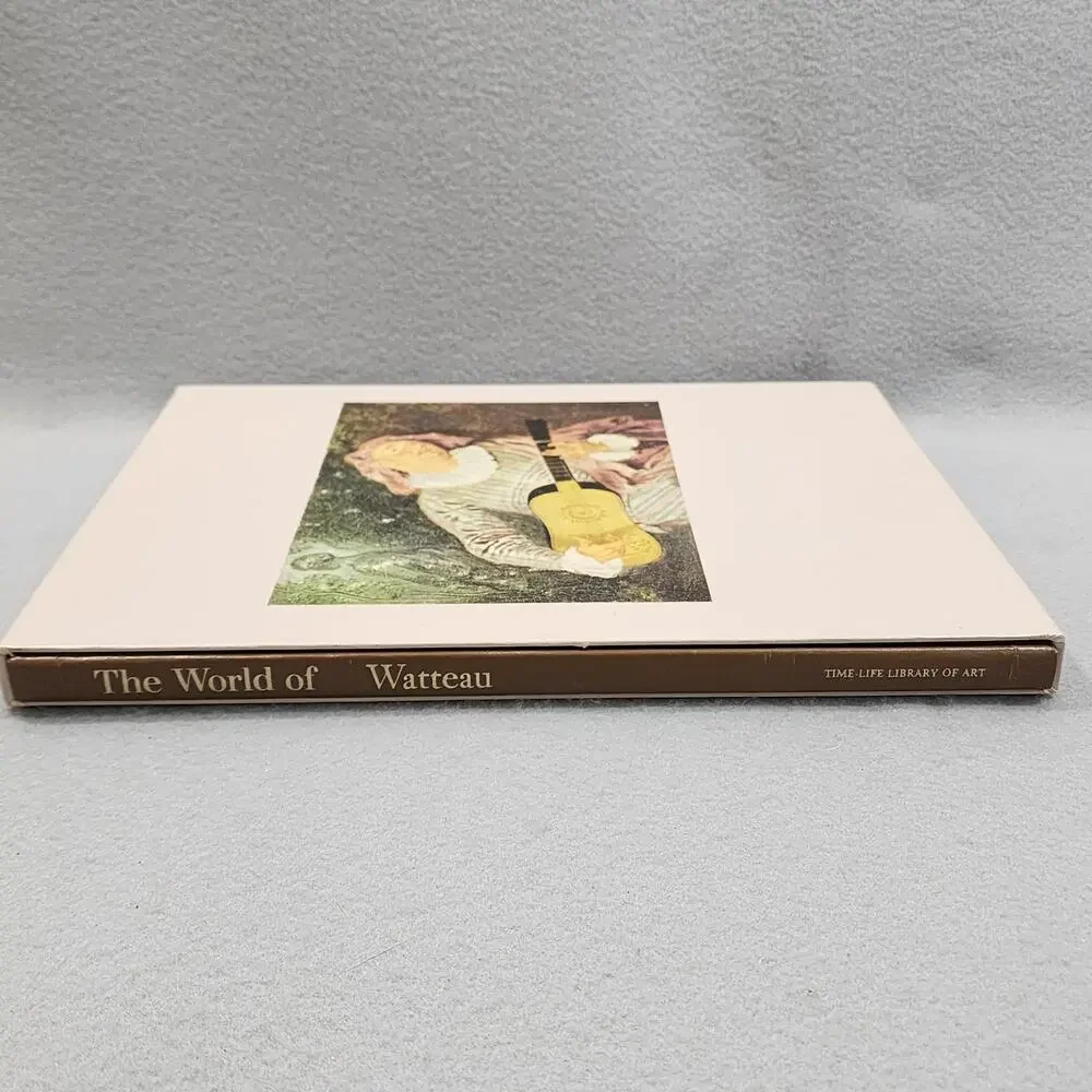 The World of Watteau 1684-1721 Hardbound - Slip Case Time Life Library of Art